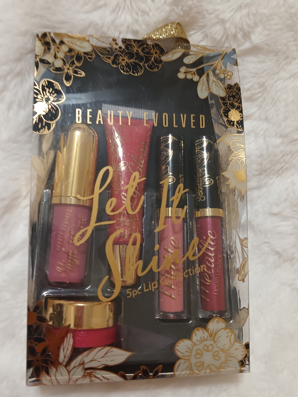 Beauty Evolved Let’s Get Lit 5pc Lip Collection – New
